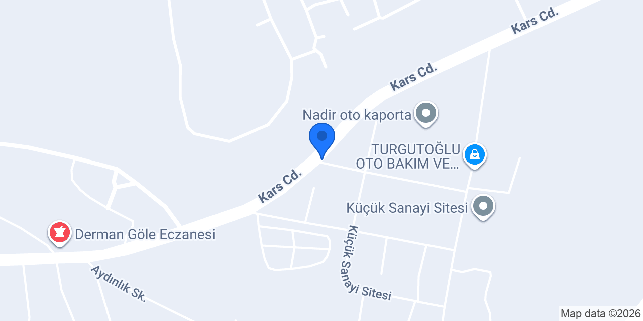 Dündar Oto konumu