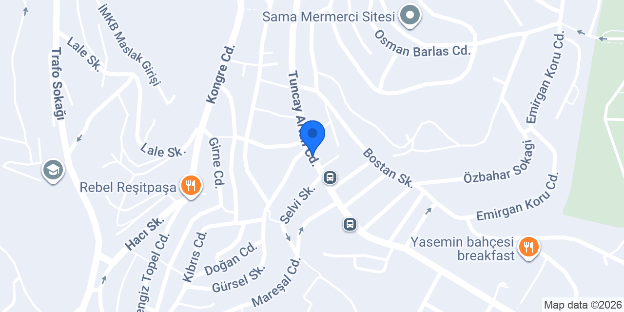 Emirgan Çiftliği konumu