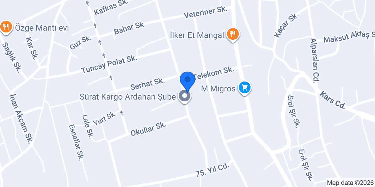 MİLANAY KÖFTE konumu