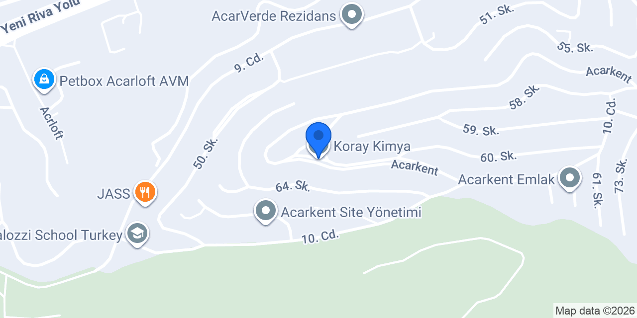 Koray Kimya konumu