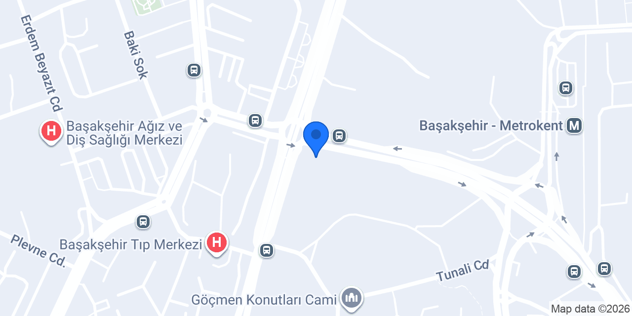 Panama Coffee Meydan Başakşehir konumu