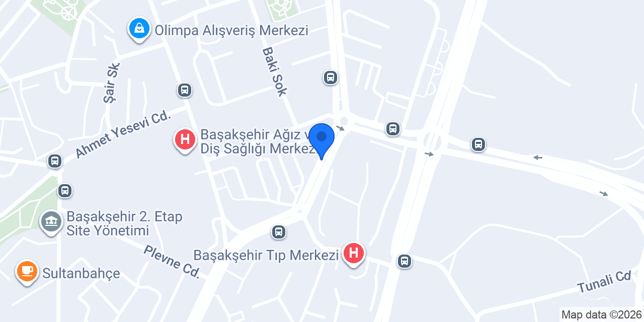 Başakşehir Tesisat - Nur Yapı konumu
