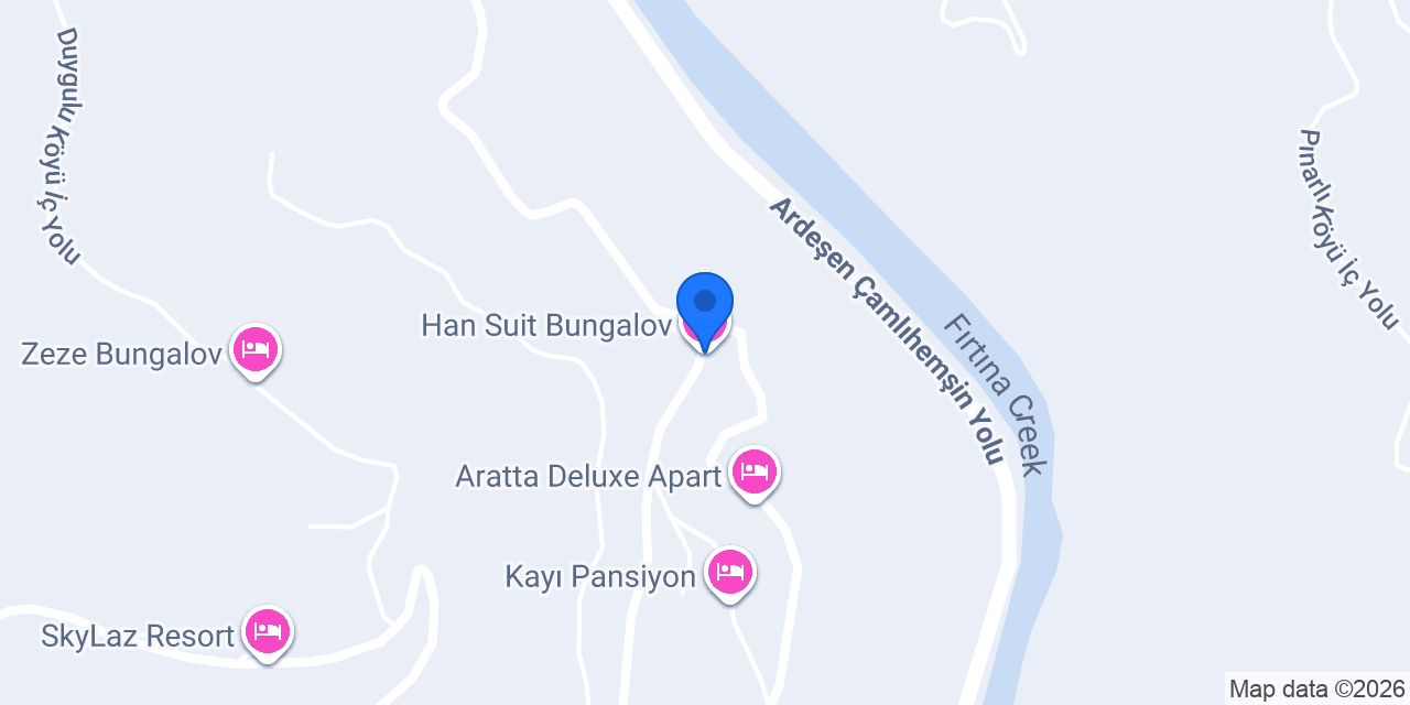 Han Suit Bungalov konumu