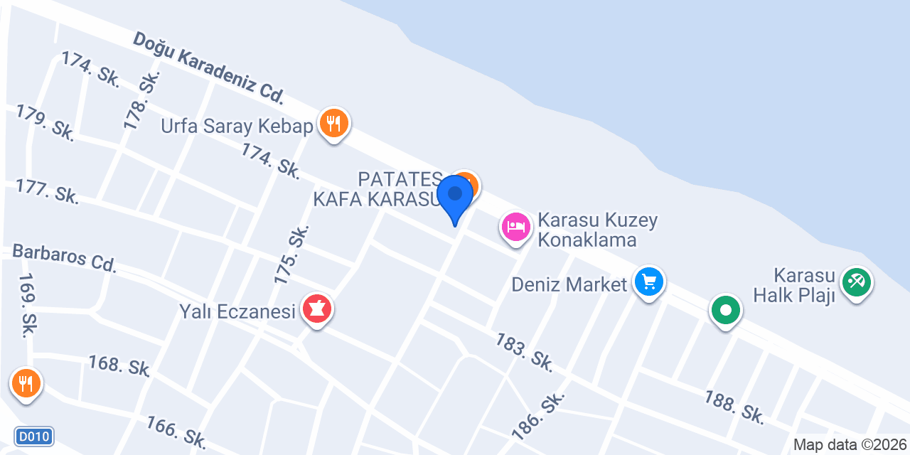 Karasu Petek Temizleme konumu