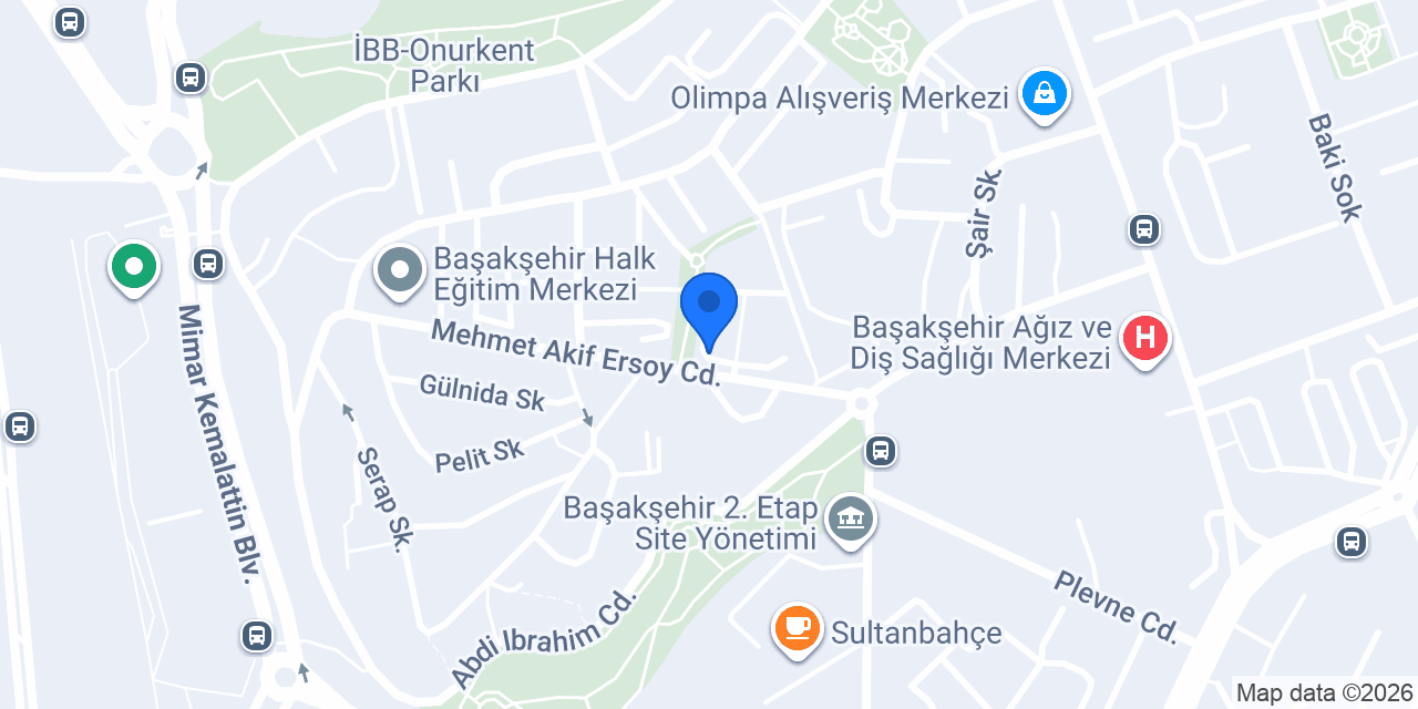 Başakşehir Doğa Emlak konumu
