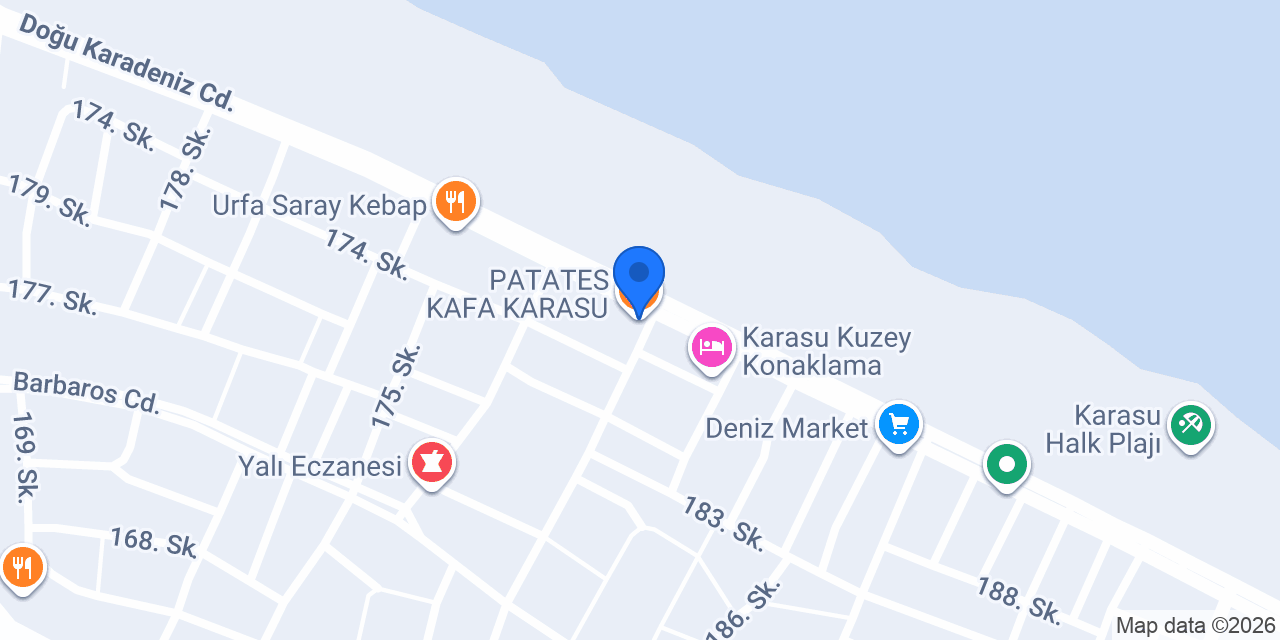 PATATES KAFA KARASU konumu