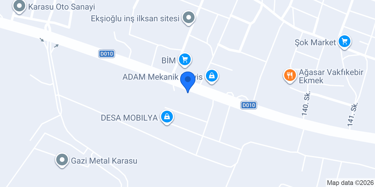 Karasu Çelik Evler konumu