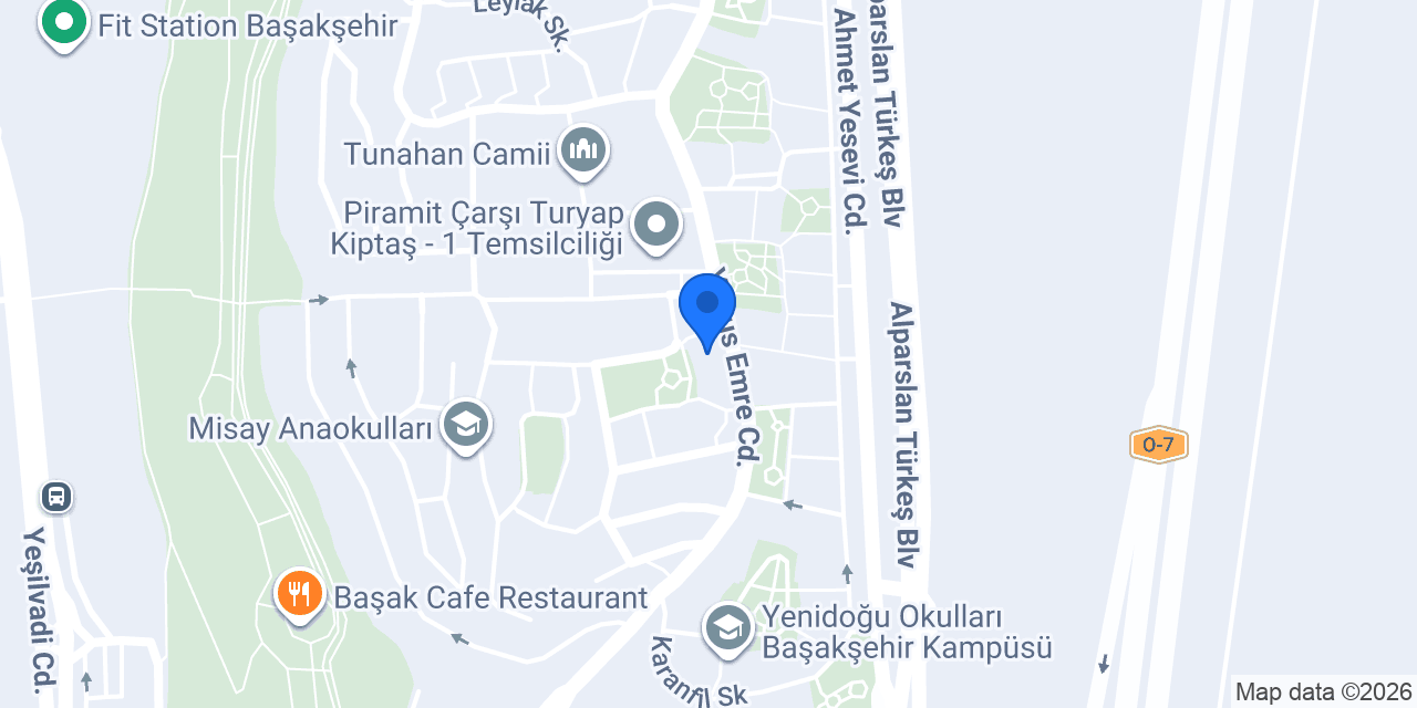 Diş Hekimi Sevgi Ak Uçar konumu