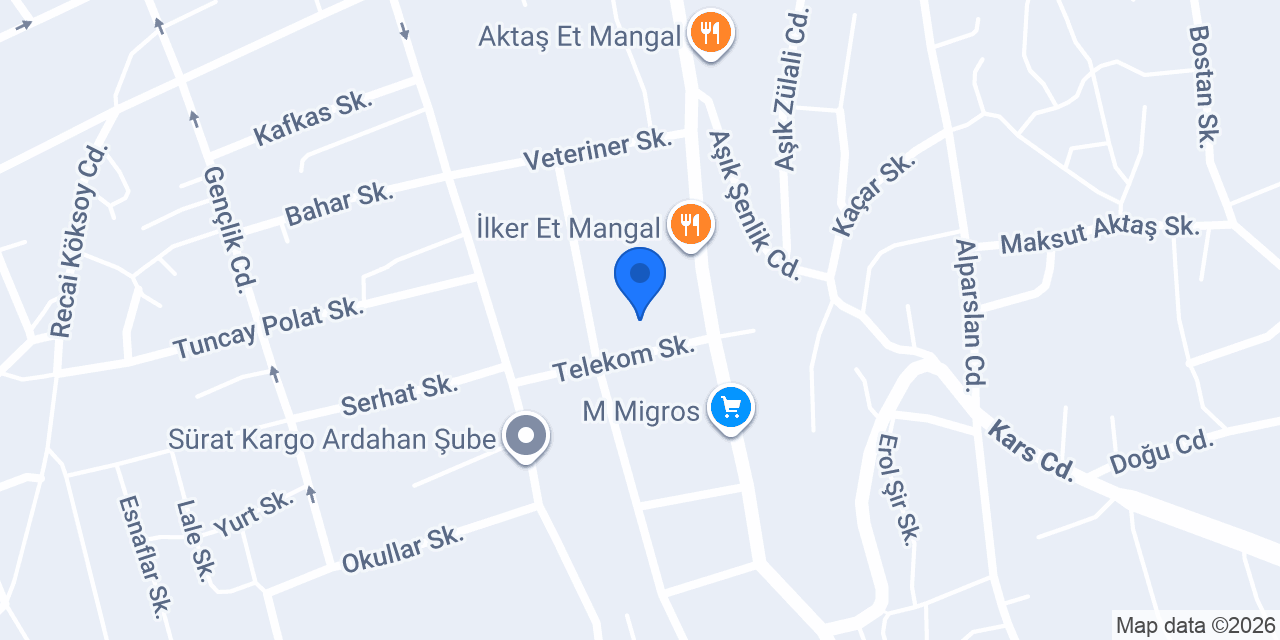 Sırda Plus konumu
