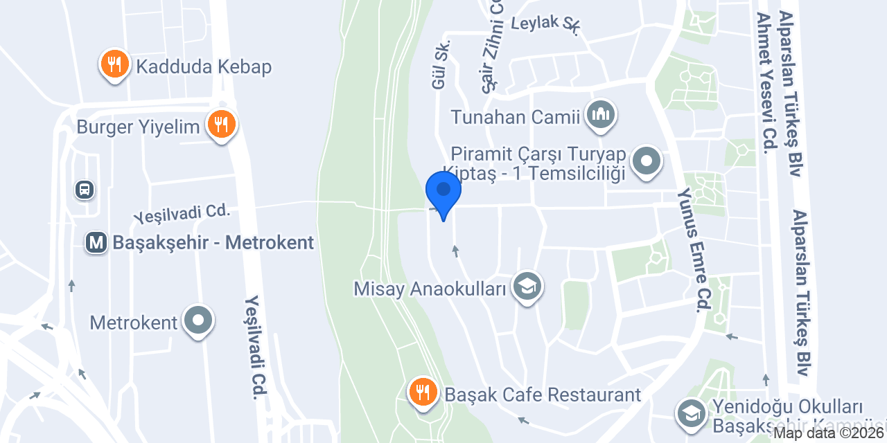 Özel Antalya Anaokulları konumu