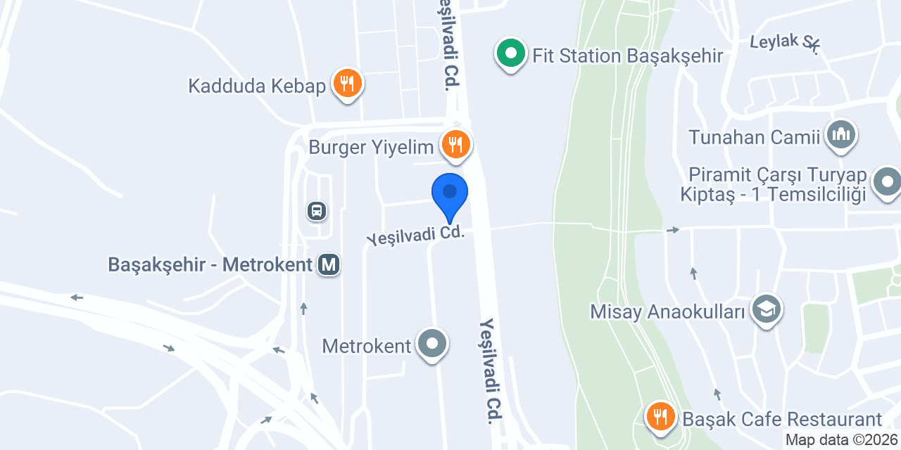 Metro Rezidans konumu