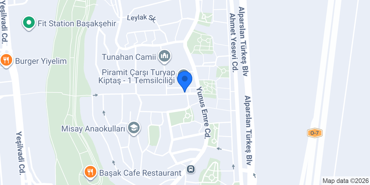 Ömer Roma Dondurma Başakşehir konumu