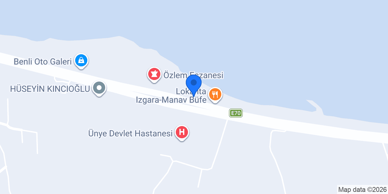 Ünye Aren Medikal konumu