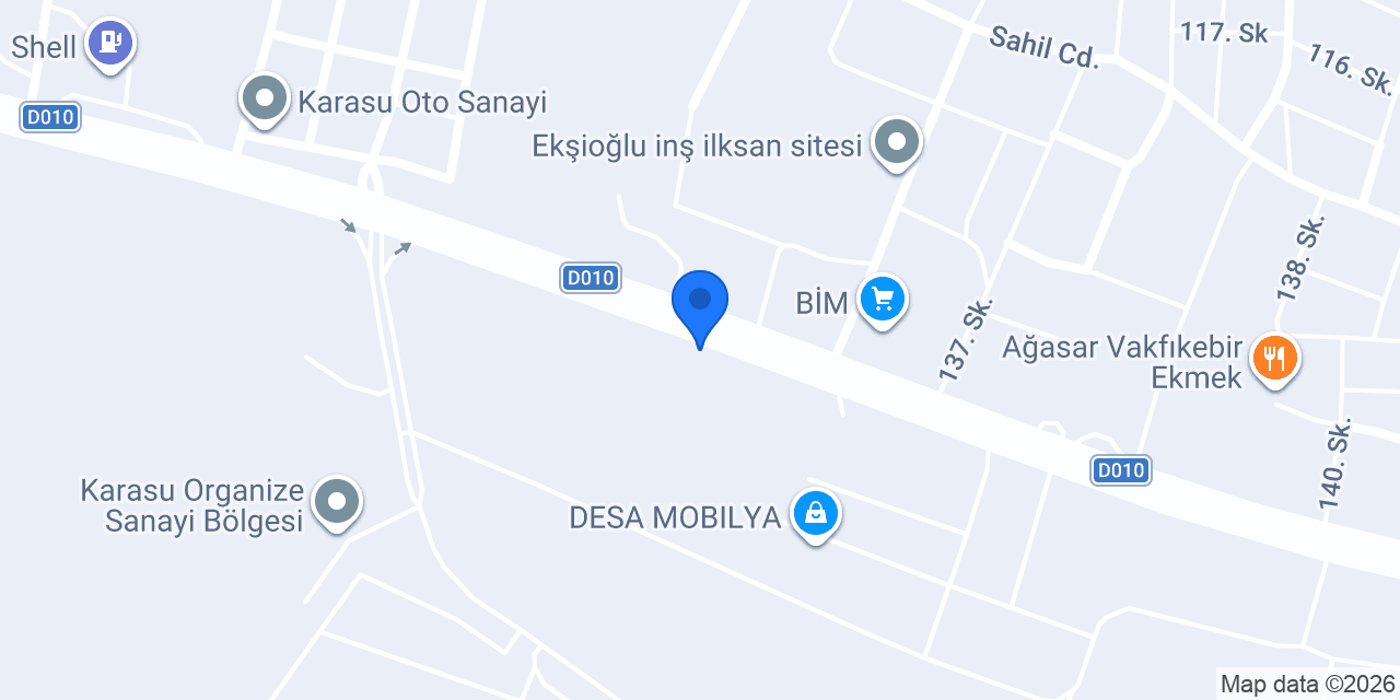 ÇELİK Orman Ürünleri konumu
