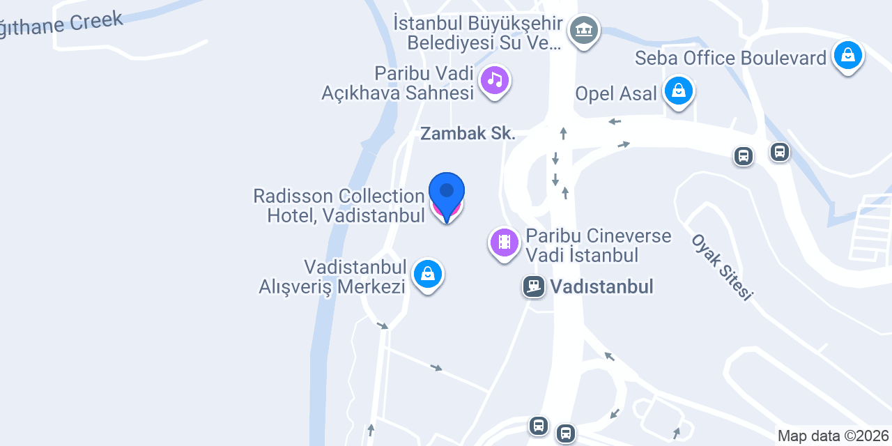 Radisson Collection Hotel, Vadistanbul konumu