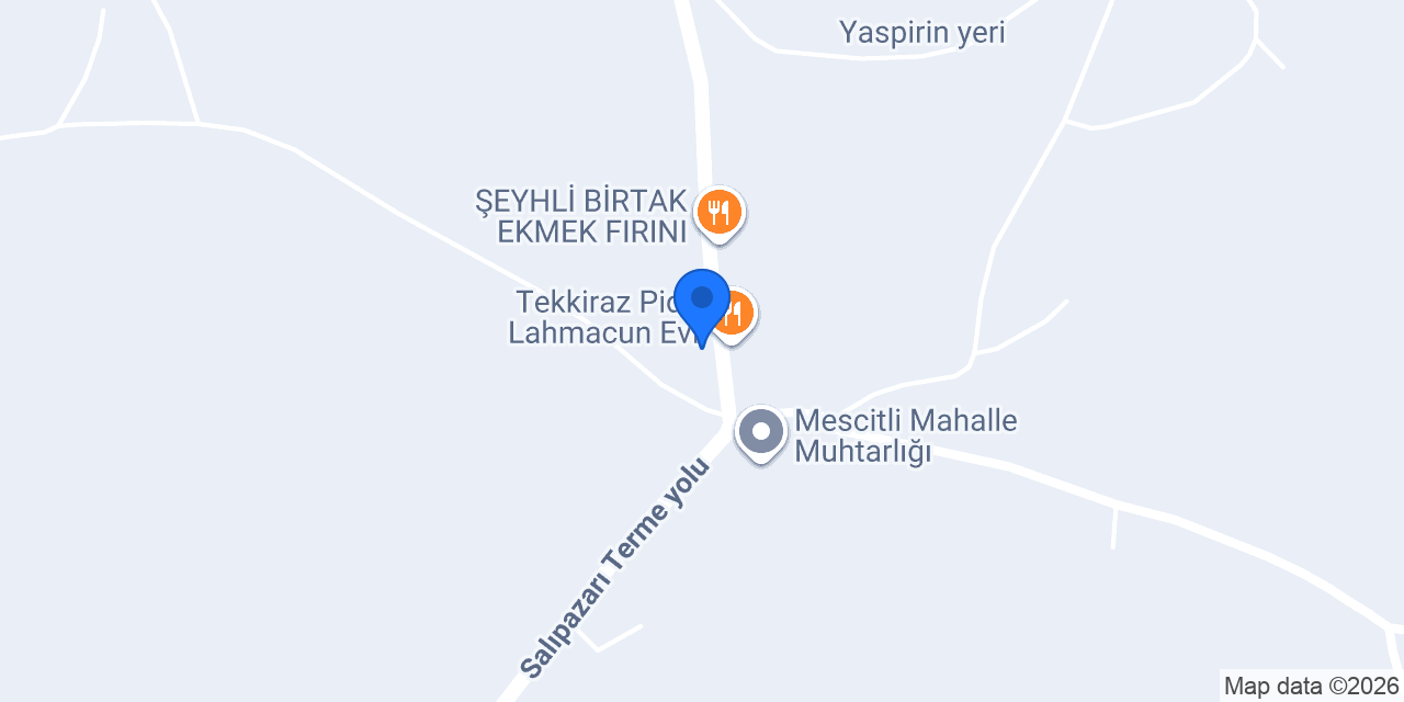 TEKKİRAZ PVC Kapı Pencere Sistemleri konumu