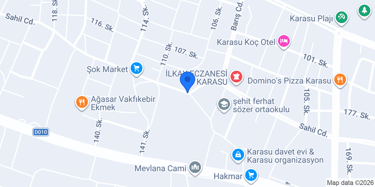 Orijinal Yedek Parça konumu