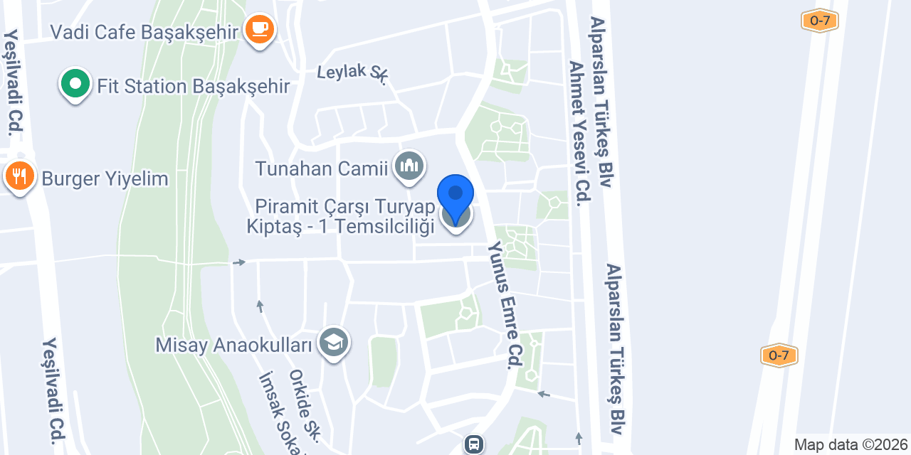 Terzi & Kuru Temizleme konumu