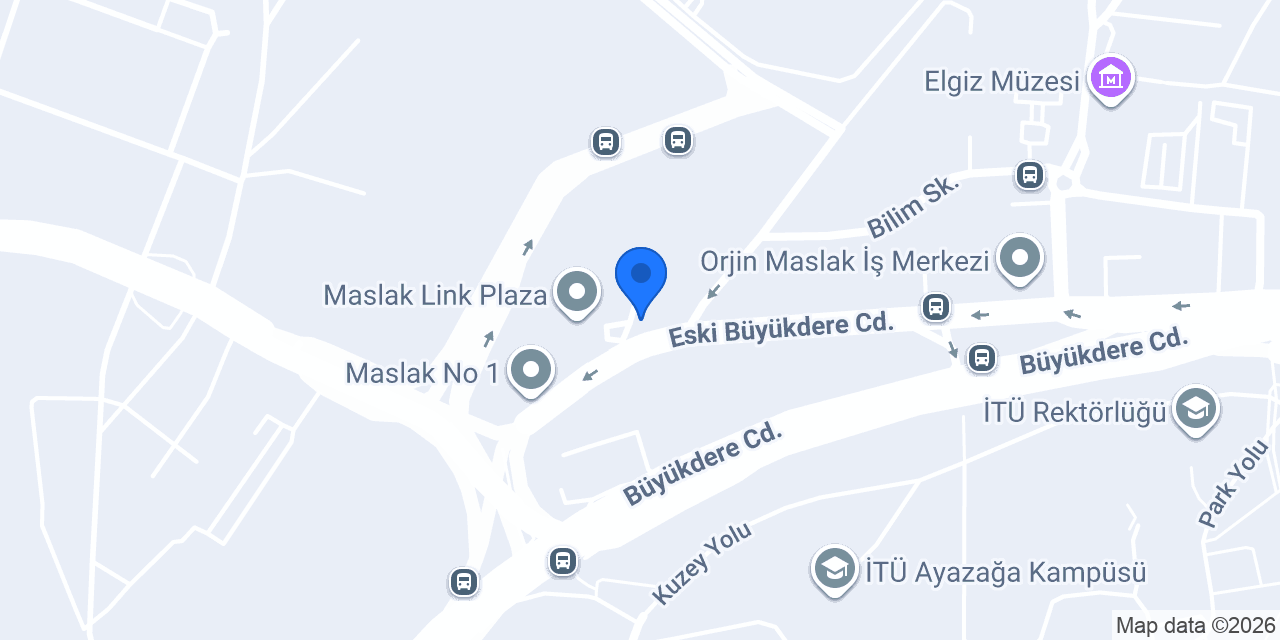 Minoa Bookstore Maslak konumu