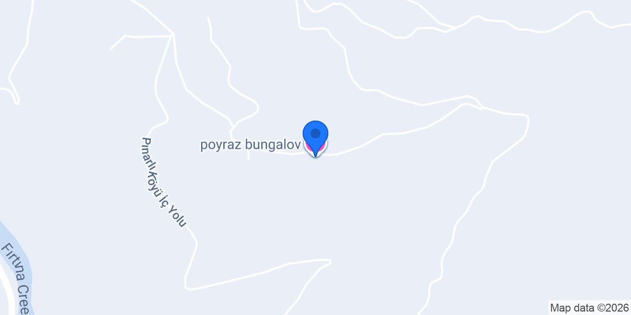 poyraz bungalov konumu