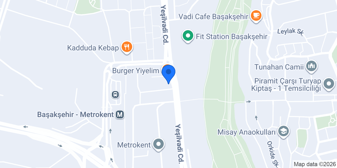 Başakşehir Bil Kurs konumu