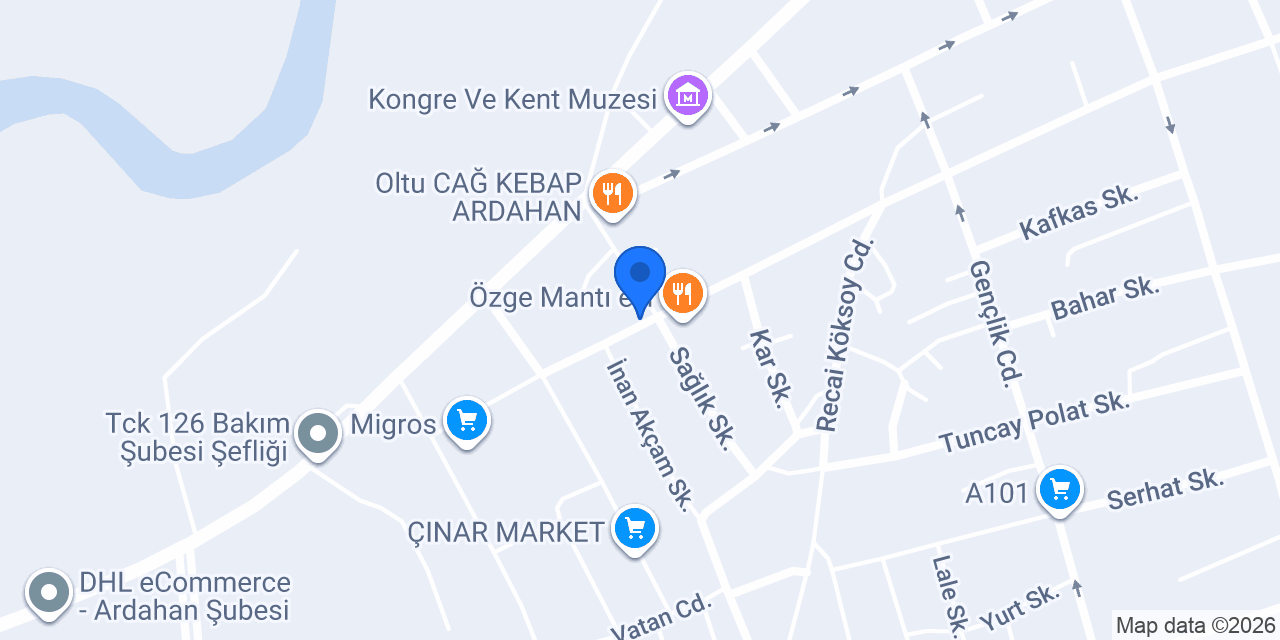 Coşkun Ticaret konumu