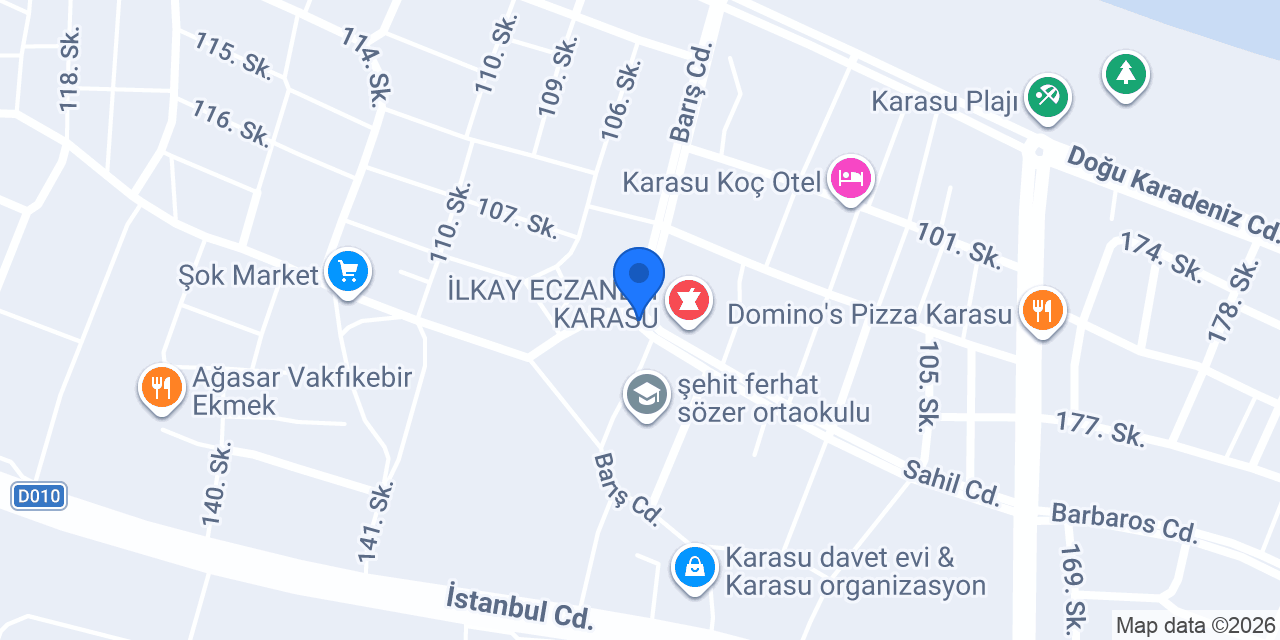 HUZUR DEKORASYON konumu