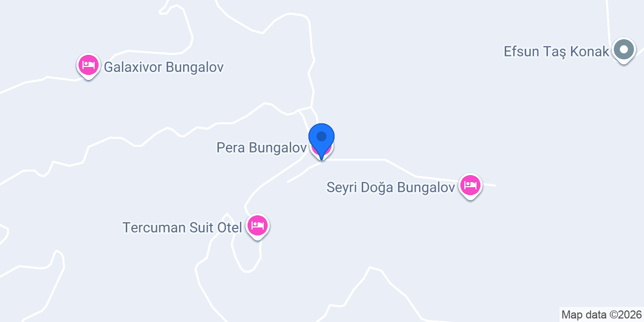 Pera Bungalov konumu