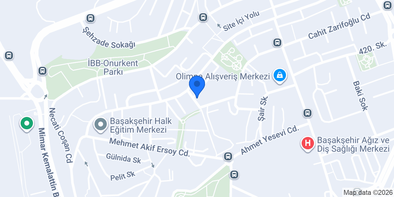 Başakşehir Kaşe konumu