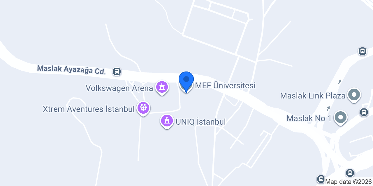 MEF Üniversitesi konumu