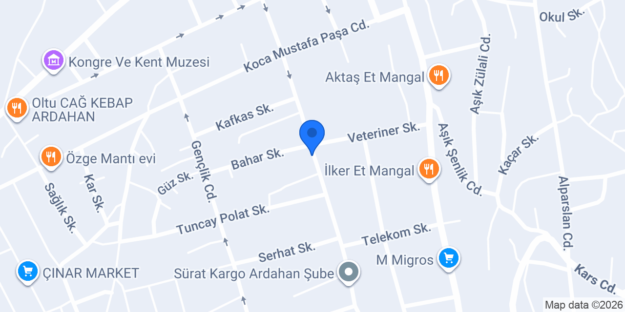 Dois Ardahan konumu