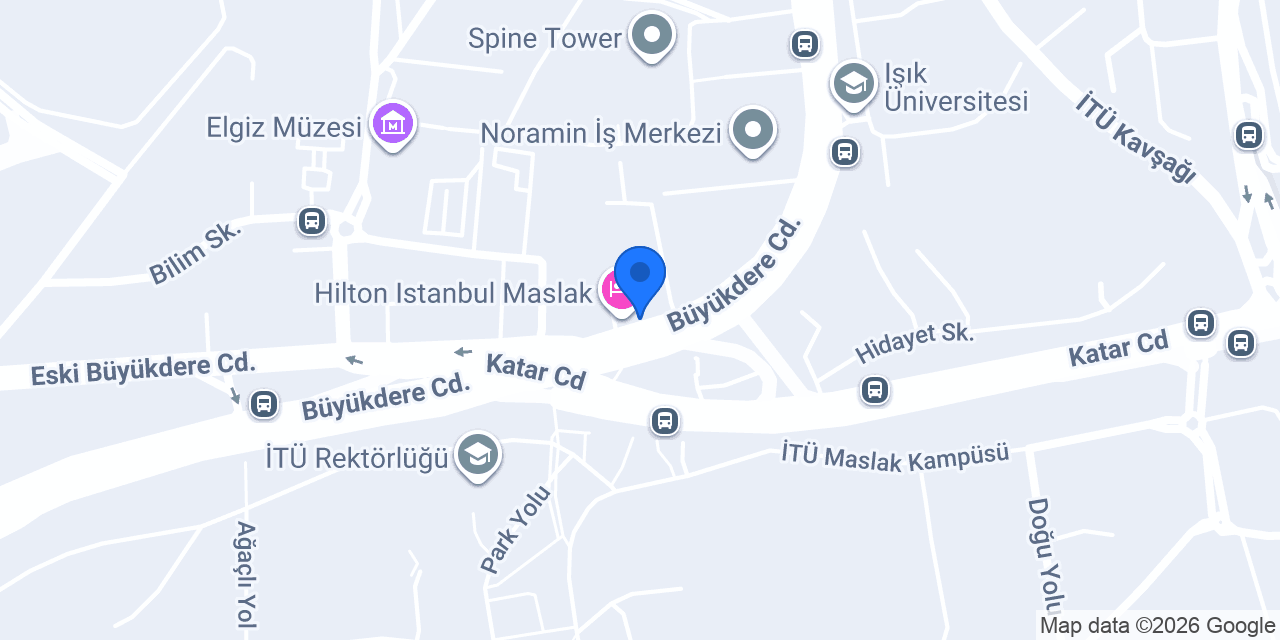 Özartaş Avize - Maslak Showroom konumu