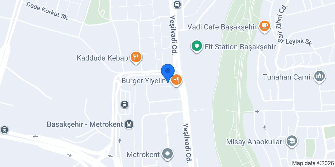 Başakşehir Ayak Bakım Salonu konumu