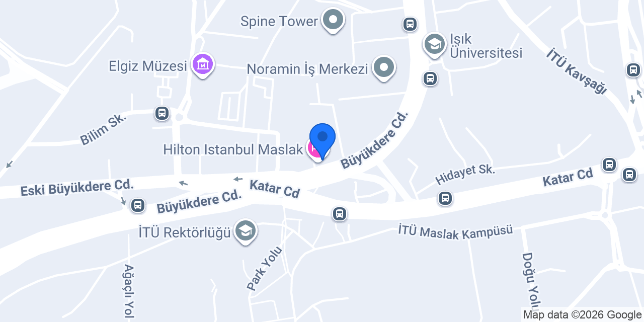 Maslak Otel Taksi konumu
