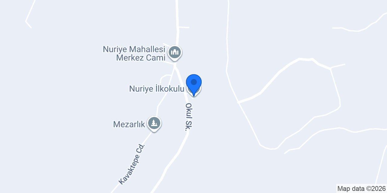 Nuriye İlkokulu konumu