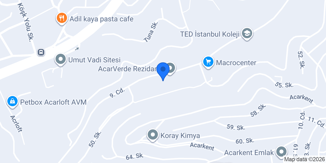 kulis acarverde konumu
