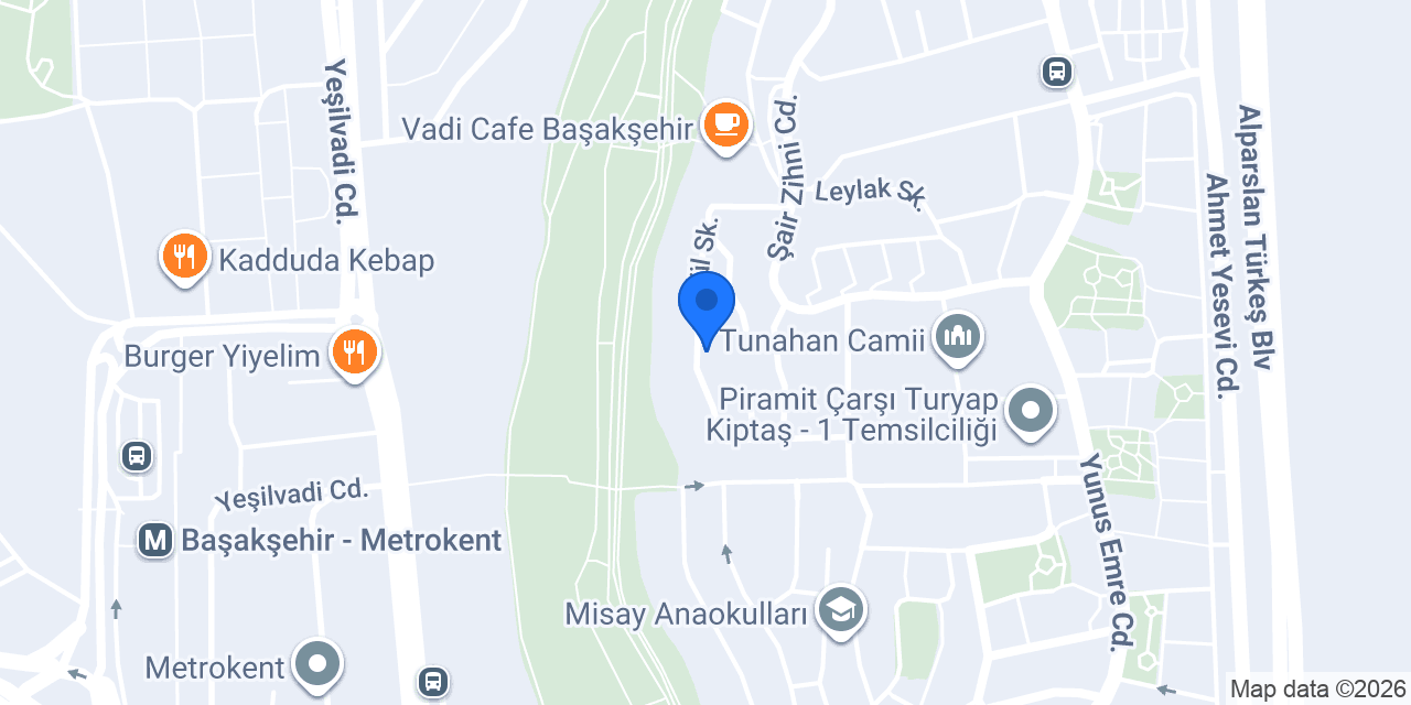Başakşehir Eca Kombi Servisi konumu