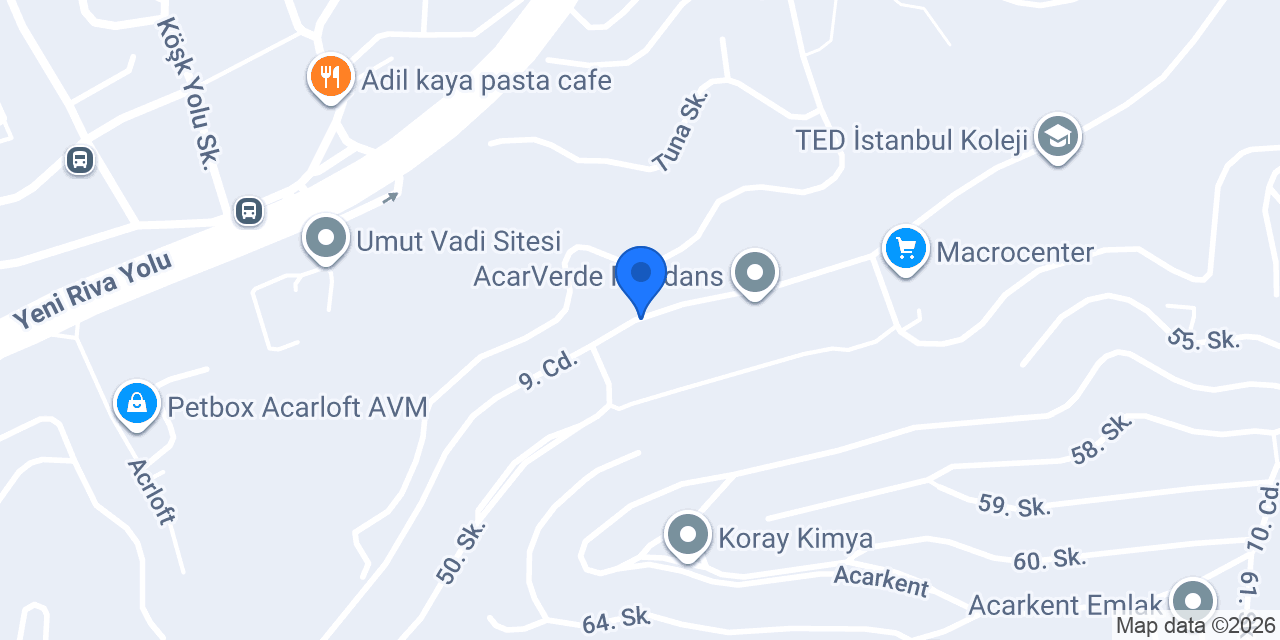 ACD Store AcarVerde konumu