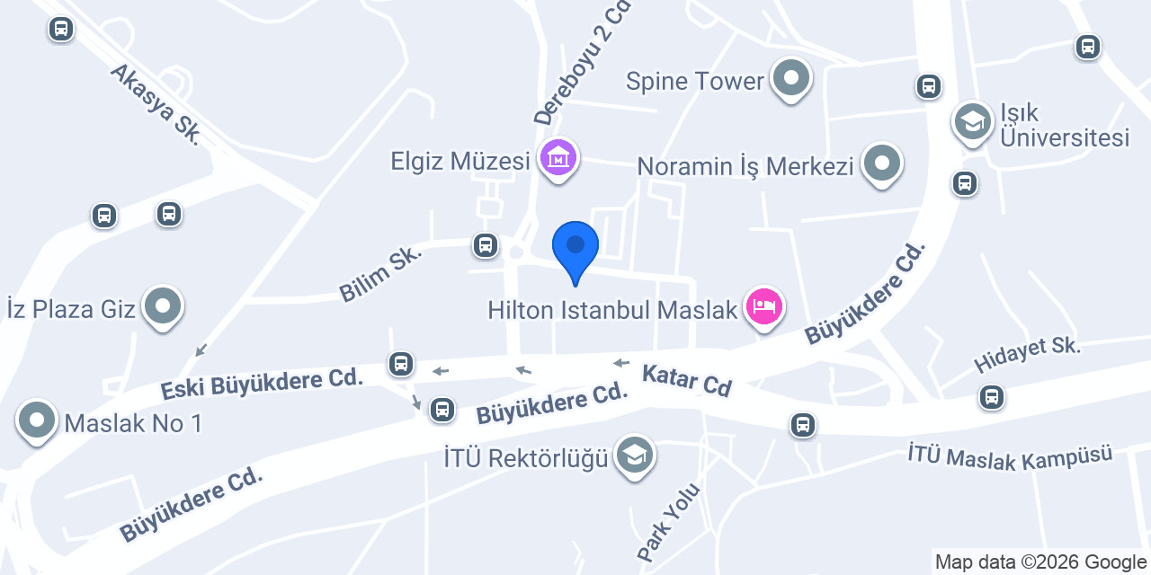 Kebapçı Kazım Maslak konumu
