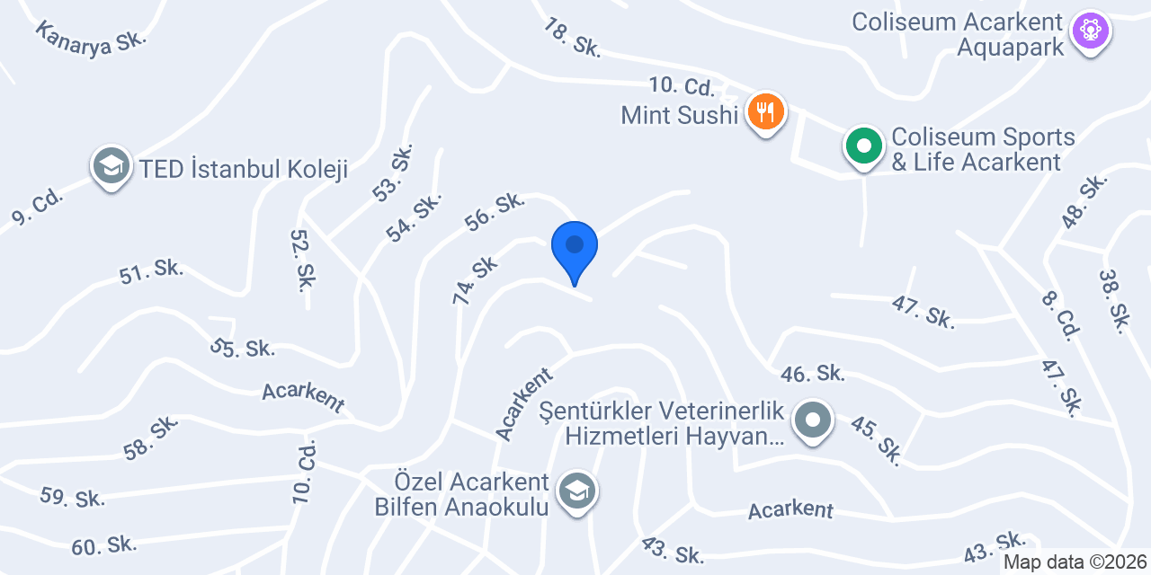 Ciltli Menü konumu