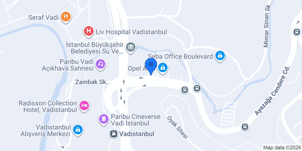 A Suites Collection Vadi konumu