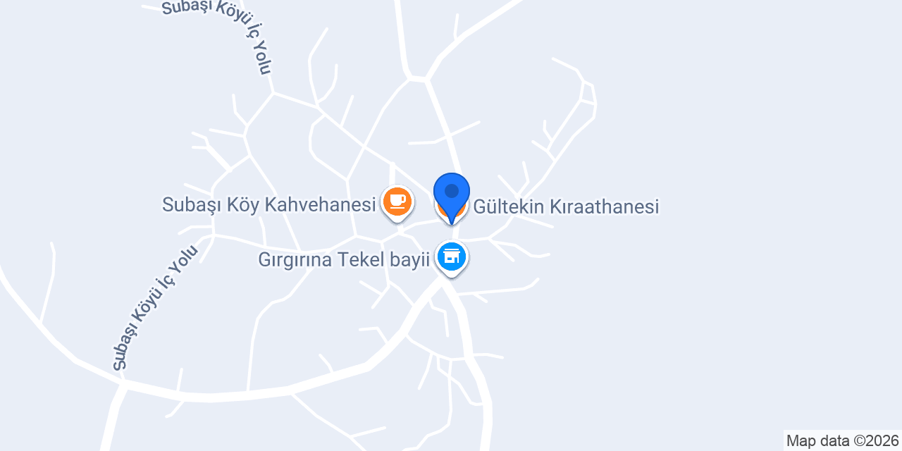 Gültekin Kıraathanesi konumu