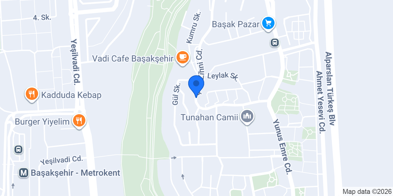 ÖZEL BAŞAKŞEHİR ARI ANAOKULU أكاديمية النحلة للأطفال konumu