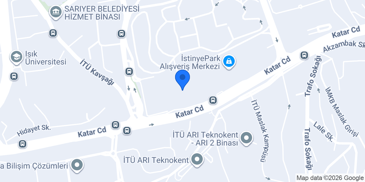Butterfly Chocolate İstinyePark konumu