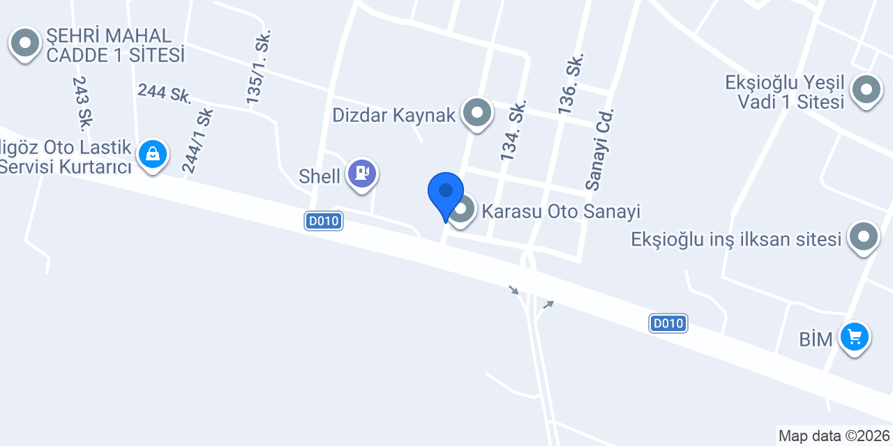 Koşan Teknik Hırdavat Ticaret konumu