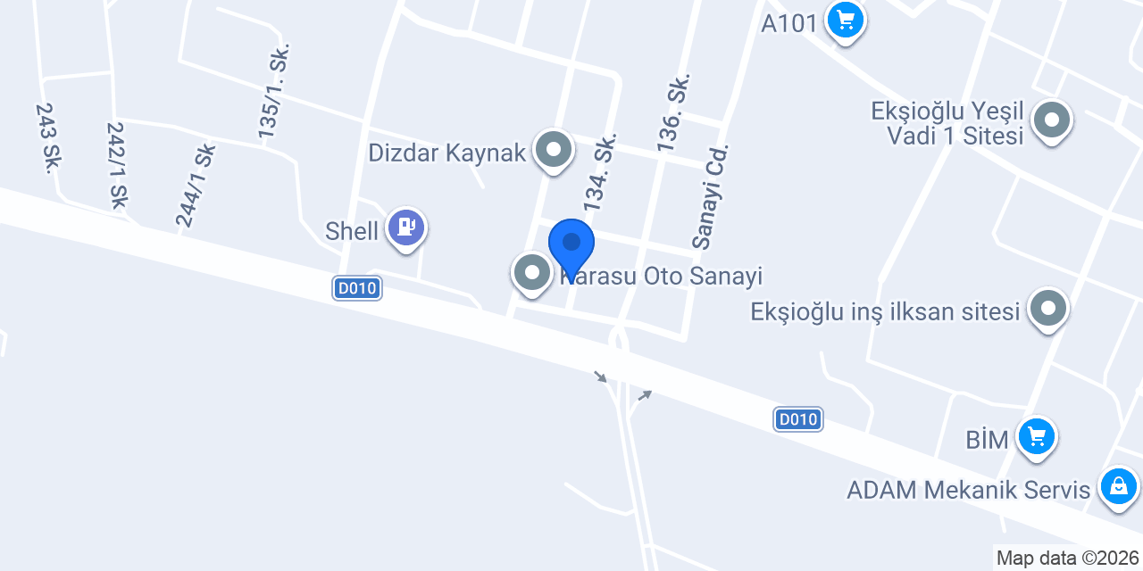 Oto Gürbüz konumu