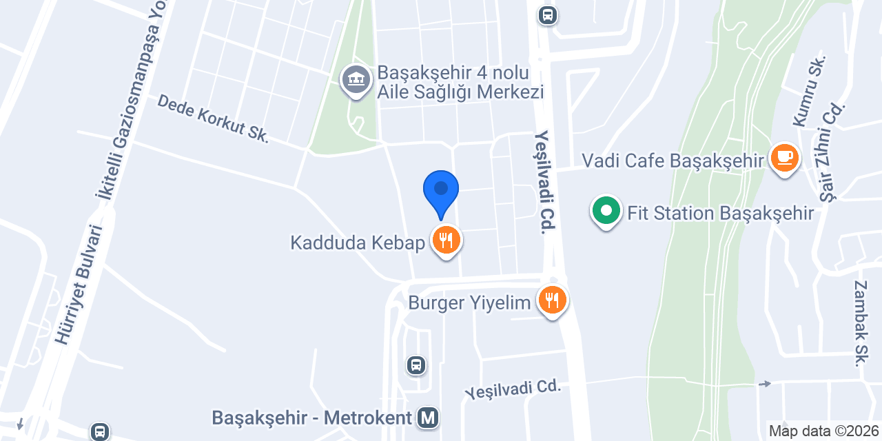 Başakşehir Marmaris Büfe konumu