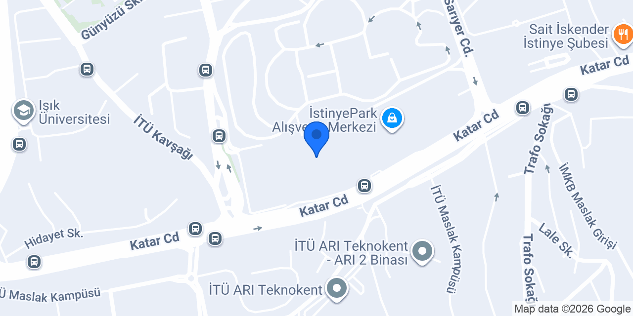 Plus Kitchen / İstinyePark konumu