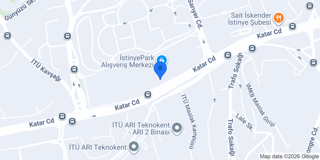ETSTUR İSTİNYE PARK konumu