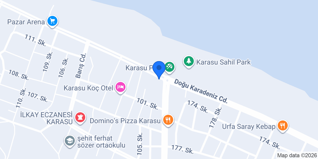 Deniz Cafe Bistro konumu